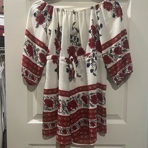 off the shoulder romper from boutique